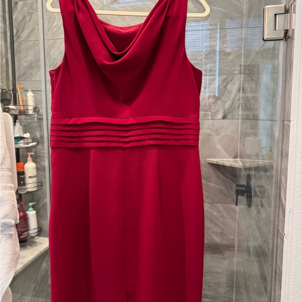 Banana Republic Red Sleeveless Dress